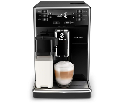 Ekspres i kawa Saeco PicoBaristo SM5460/10 Piano Black, 10 napojów, filtr AquaCle